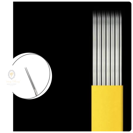 dvouřadá čepel pro microblading