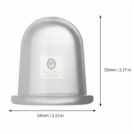 Masáž obličeje baňkováním